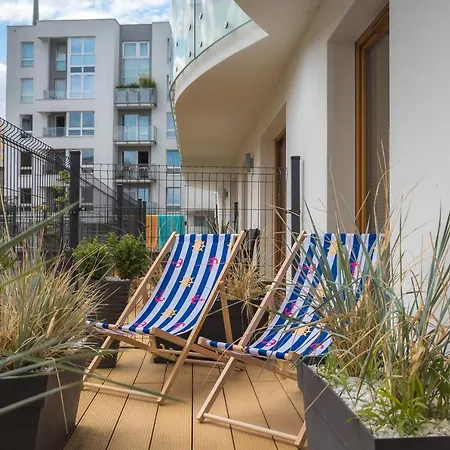 Apartament Batorego 7 Apartament With Terrace & Parking Downtown By Renters Gdynia